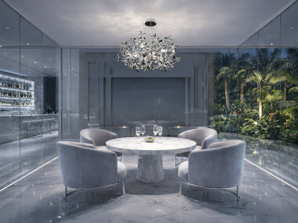 CATALEYA lustre suspendu en cristal 800 - V20022 2