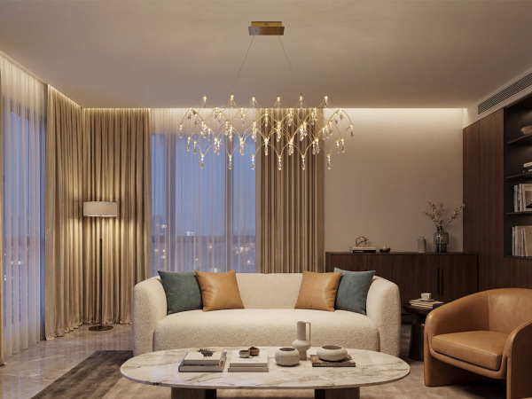 Lustre suspendu en cristal JOYA 900 - V40026S 1