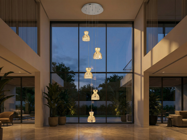 KATRIA závesná krištáľová lampa - V30045 2