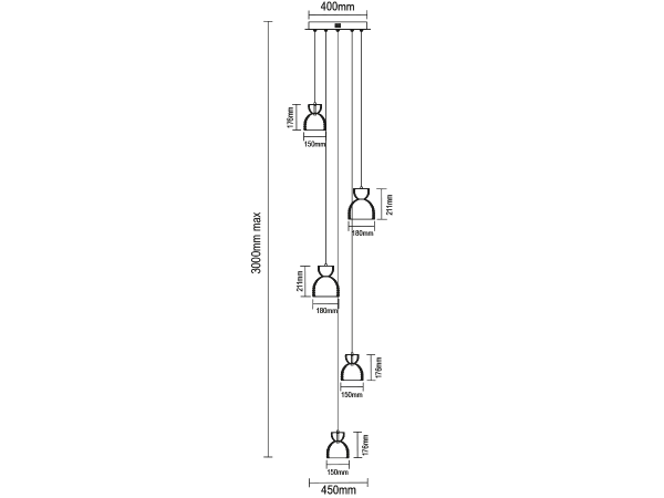KATRIA závesná krištáľová lampa - V30045 4