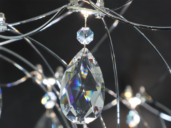 Lustre suspendu en cristal JOYA 600 - V40072S 7