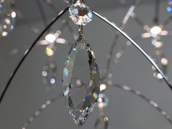 Lustre suspendu en cristal JOYA 900 - V40016S 5