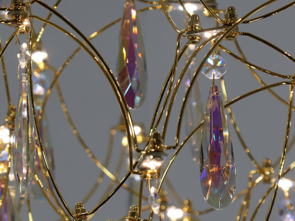 Lustre suspendu en cristal JOYA 730 - V40042 5