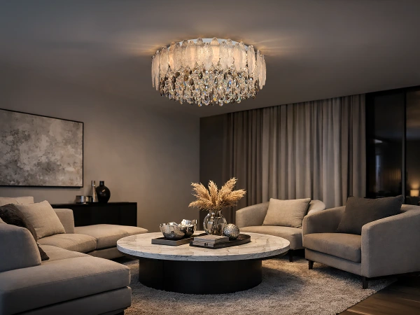 GURU lustre de plafond en cristal 800 - V20108 1