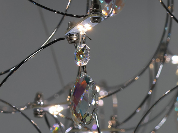 Lustre suspendu en cristal JOYA 750 - V40051S 5
