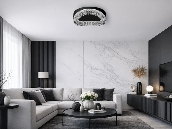 Lustre de plafond en cristal AURORA 450 - V30079 2