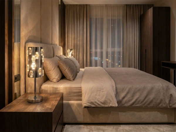 CLARIS stolná krištáľová lampa - V30011 2