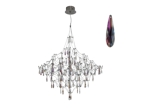 Lustre suspendu en cristal JOYA 1030 - V40092