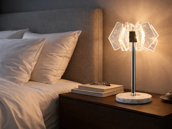 PIKASO Stolná krištáľová lampa 380 - V30026 1