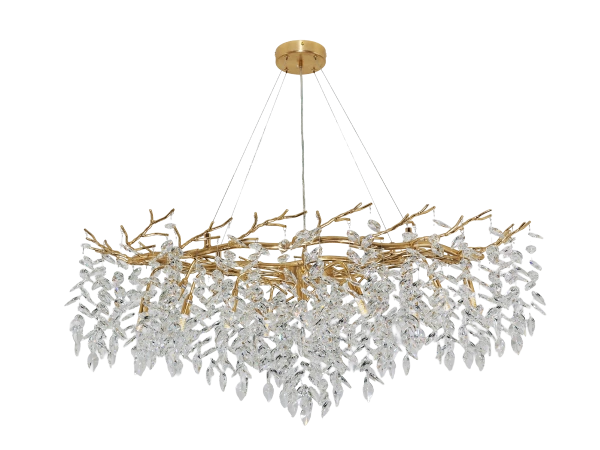Lustre suspendu en cristal ELYSIA 1200x600 - V20001