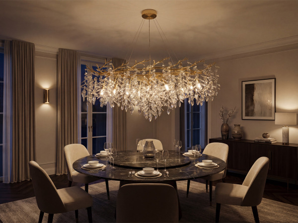 Lustre suspendu en cristal ELYSIA 1200x600 - V20001 1