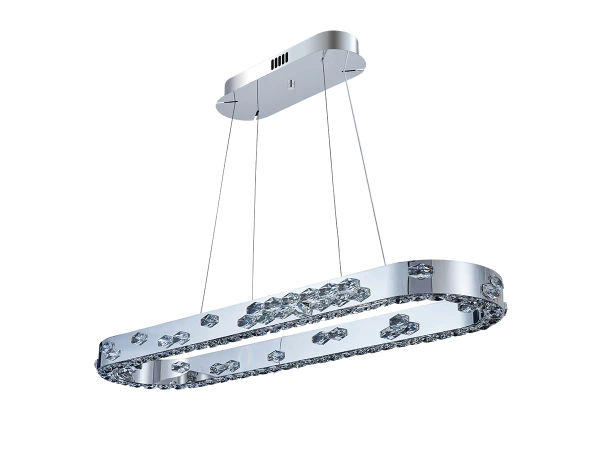 CLARIS závesný krištáľový luster 1100x320 - V30003