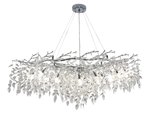Lustre suspendu en cristal ELYSIA 1200x600 - V20002 2