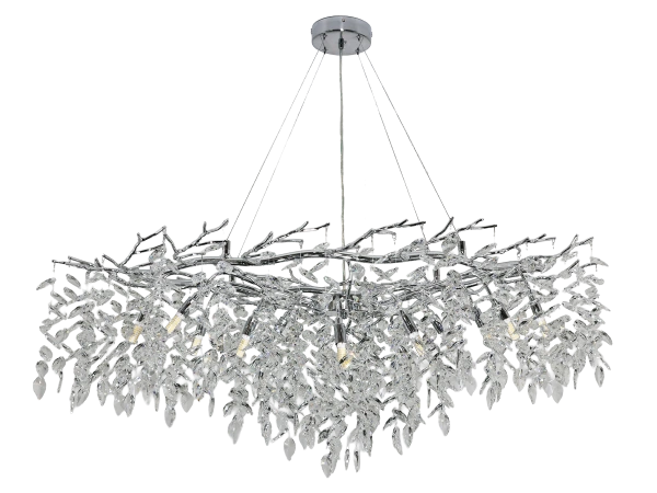 Lustre suspendu en cristal ELYSIA 1200x600 - V20002