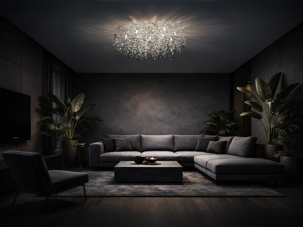 Lustre en cristal de plafond ELYSIA 1000 - V20012 1