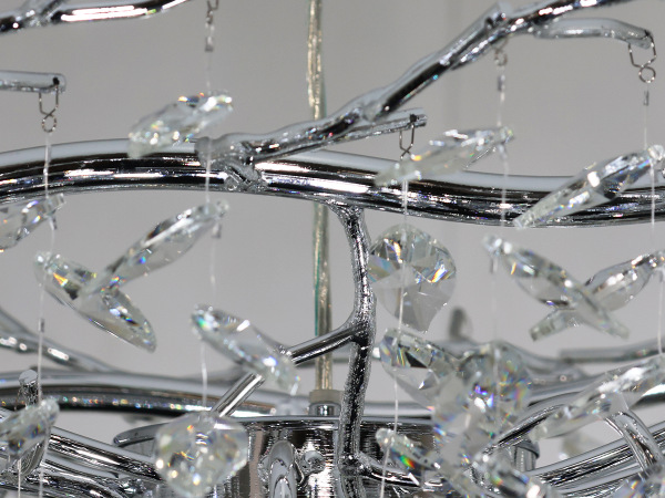 Lustre suspendu en cristal ELYSIA 1200x600 - V20002 3