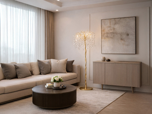ELYSIA lampadaire en cristal 1700 - V20013 1