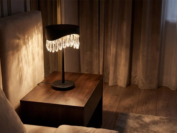 AURORA Stolná krištáľová lampa 380 - V30082 2