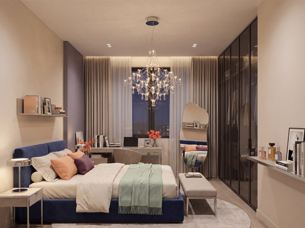 Lustre suspendu en cristal JOYA 870 - V40081 2