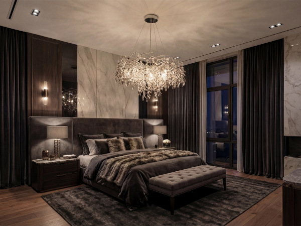 Lustre suspendu en cristal ELYSIA 800 - V20004 1
