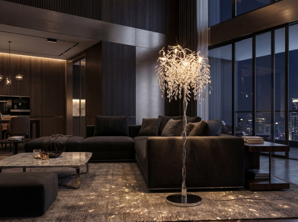ELYSIA lampadaire en cristal 1700 - V20014 1