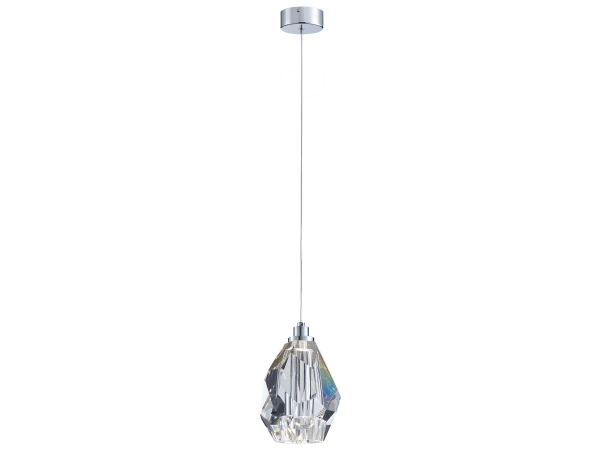 DIAMOR CLEAR závesná krištáľová lampa - V30051