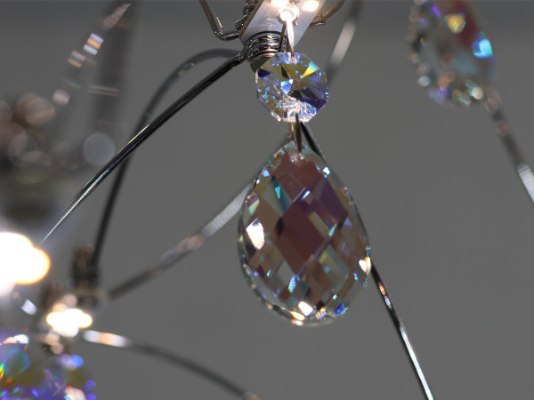 Lustre suspendu en cristal JOYA 900 - V40011S 5