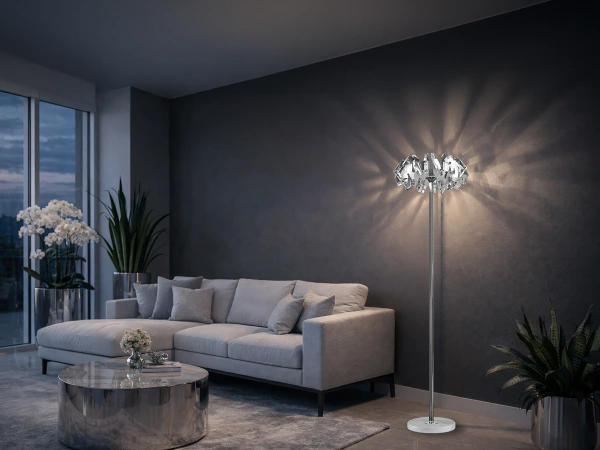 PIKASO stojaca krištáľová lampa 1550 - V30027 2