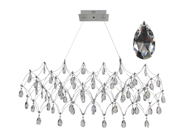 Lustre suspendu en cristal JOYA 900 - V40012S