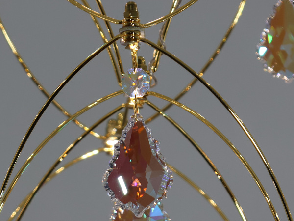 Lustre suspendu en cristal JOYA 900 - V40023S 5