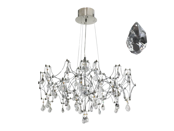 Lustre suspendu en cristal JOYA 730 - V40034S