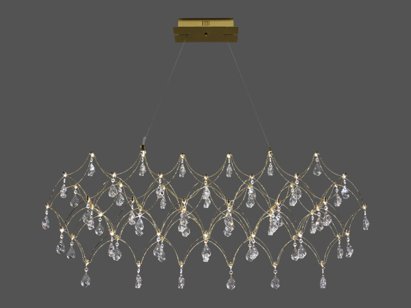 Lustre suspendu en cristal JOYA 900 - V40024S 3