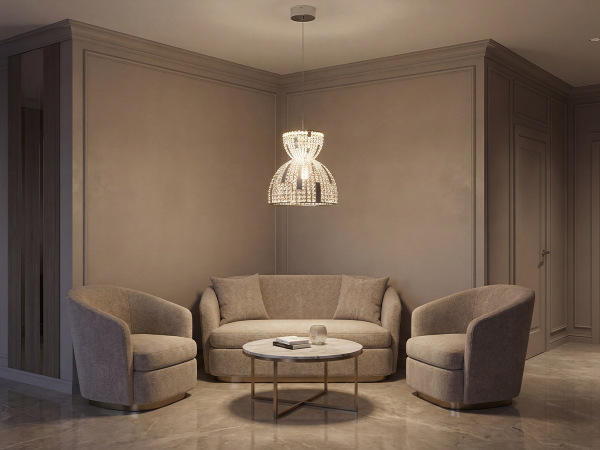 KATRIA závesná krištáľová lampa 350 - V30043 3