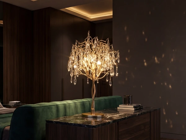 GOCCIA lampe de table en cristal 750 - V20036 1