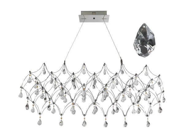 Lustre suspendu en cristal JOYA 900 - V40014S