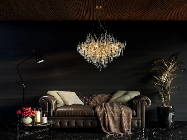 GOCCIA lustre suspendu en cristal 1000 - V20034 2