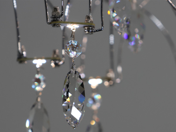 Lustre suspendu en cristal JOYA 730 - V40036S 5