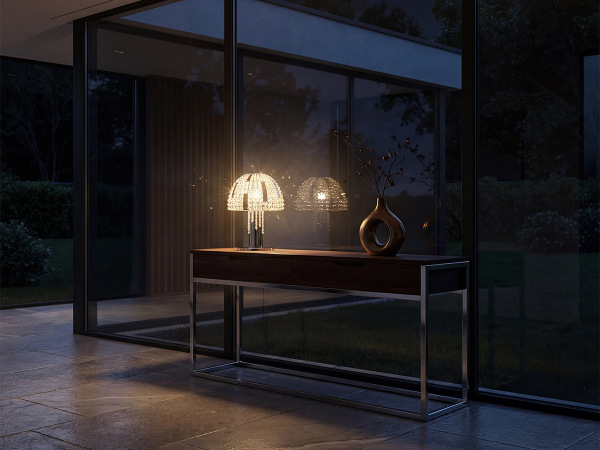 KATRIA stolná krištáľová lampa 350 - V30046 4